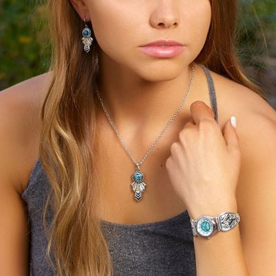 Image showing  Men's 2-Tone Southwestern Beats Expansion Watch, WCH3713TQ