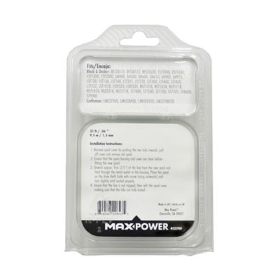 Image showing  0.06 in. x 31 ft. Weed Trimmer Replacement Spool and Line, Replaces OEM Black & Decker AF-100