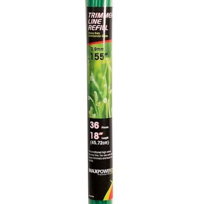 Image showing  0.155 in. x 18 in. Pre-Cut Heavy-Duty Commercial-Grade Trimmer Line Refills, 36-Pack