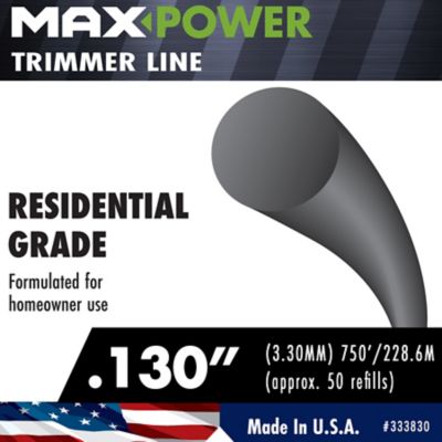 Image showing  0.13 in. x 750 ft. Round-Cut Trimmer Line