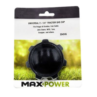 Image showing  2-1/4 in. Tractor Gas Cap Replaces Briggs & Stratton OEM # 493988 and Snapper OEM #'s 12515, 19378