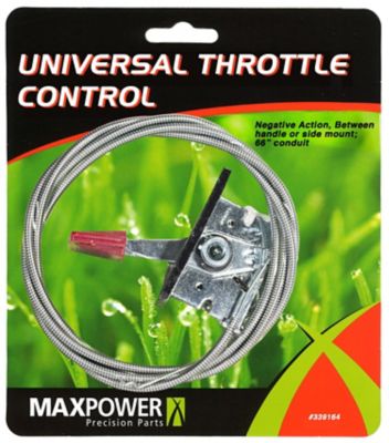 Image showing  Universal Lawn Mower Throttle Control, Handle Or Side Mount