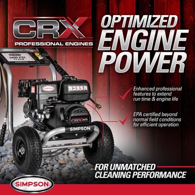 Image showing  3,400 PSI 2.5 GPM Gas Cold Water MegaShot Pressure Washer