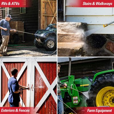 Image showing 5 th SIMPSON 3,400 PSI 2.5 GPM Gas Cold Water MegaShot Pressure Washer