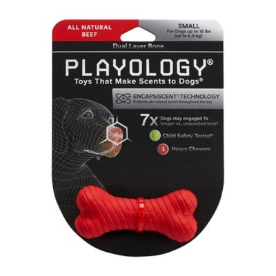 Image showing  All-Natural Beef-Scented Dual Layer Dog Chew Bone