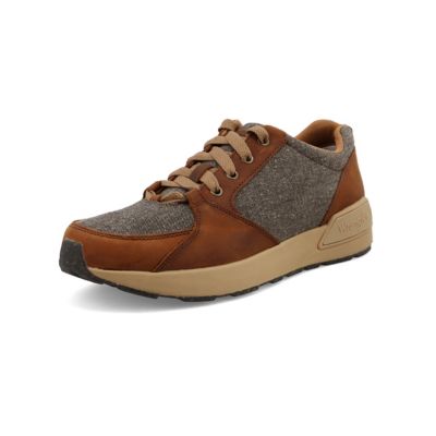 Wrangler Men's Athleisure Low Top Shoes, Clay