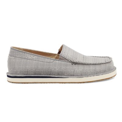 Image showing  Men's Loafer Slip-On Shoes, Gray