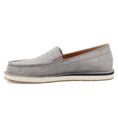 Image showing  Men's Loafer Slip-On Shoes, Gray