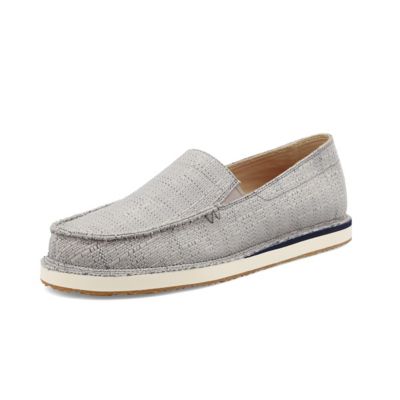 Image showing  Men's Loafer Slip-On Shoes, Gray