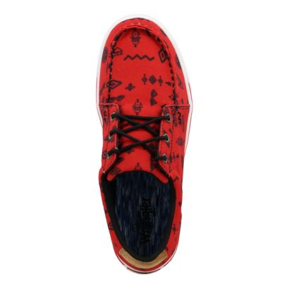 Image showing  Women's Retro Low Top Sneakers, Red