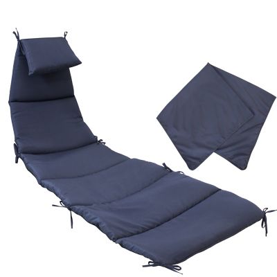 Sunnydaze Decor Hanging Lounge Chair Replacement Cushion and Umbrella