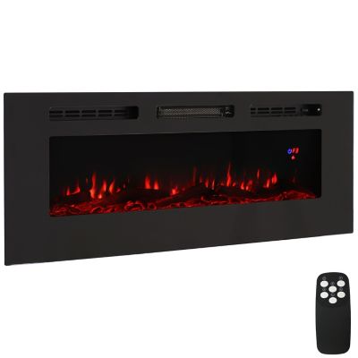 Sunnydaze Decor Electric Indoor Sophisticated Hearth Fireplace, 50 in.