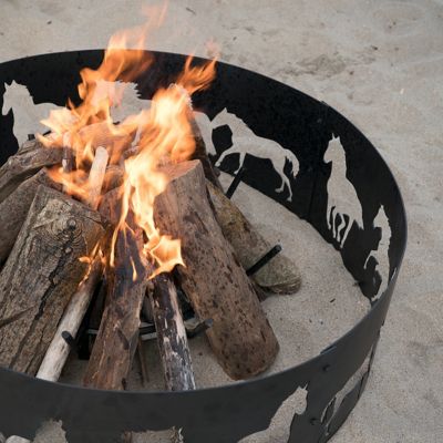 Image showing  24 in. Round Fire Pit Log Grate