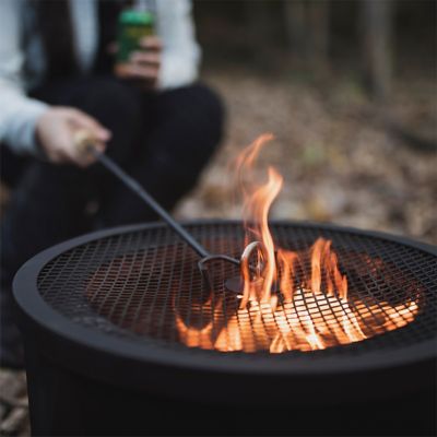 Image showing  16 in. Spark Screen and Screen Lift for Portable Pellet Fire Pit