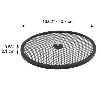Image showing 6 th Blue Sky Outdoor 16 in. Spark Screen and Screen Lift for Portable Pellet Fire Pit