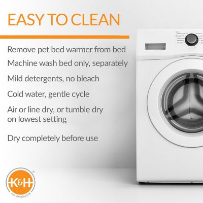 Image showing 5 th K&H Pet Products Thermo-Pet Cave Indoor Fabric Cat House, Gray