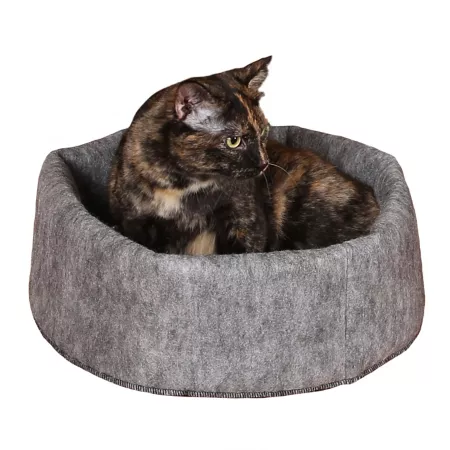 K&H Pet Products Amazin' Snuggle Cup Cat Bed Cat Round Beds