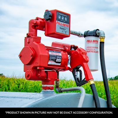 Image showing  3/4 in. 3-Wheel Mechanical Fuel Transfer Meter, 40 GPM, 807C