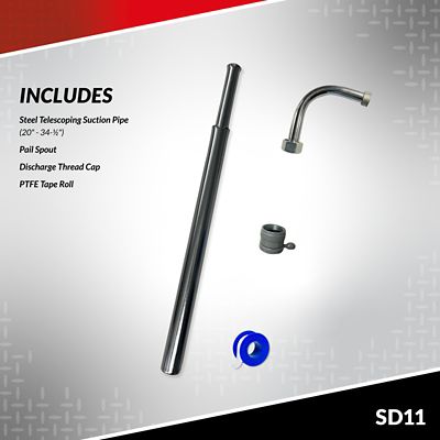 Image showing  11 oz./Stroke Manual Hand Pump, 8.5 GPM, SD11