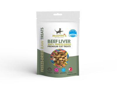 McLovin's Beef Liver Flavor Freeze-Dried Cat Treats, 4 oz.