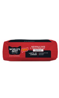 Image showing  Unscented Clumping Corn Cat Litter, Multi-Cat, 15 lb. Bag