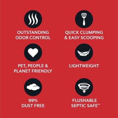 Image showing 6 th World's Best Cat Litter Unscented Clumping Corn Cat Litter, Multi-Cat, 15 lb. Bag