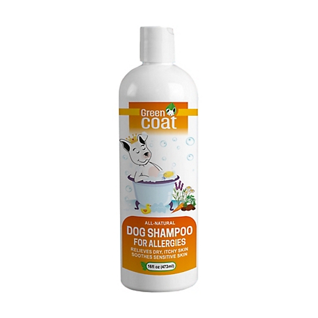 Green Coat All-Natural Allergies Dog Shampoo, 16 oz.