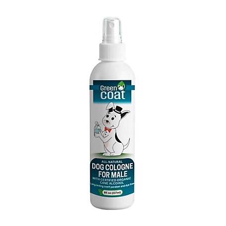Green Coat All-Natural Dog Cologne for Male Dogs
