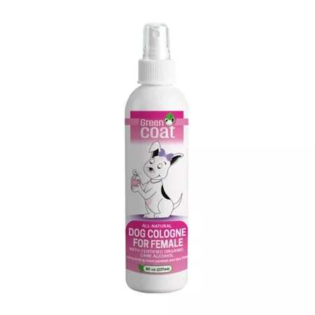 Green Coat All-Natural Cologne for Female Dogs Grooming Sprays & Detanglers