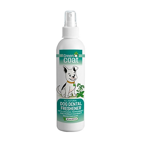 Green Coat All-Natural Dog Breath Freshener for Dogs, 8 oz.
