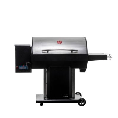 USSC Grills 890 sq. in. Wood Pellet Stainless Steel Grill and Smoker