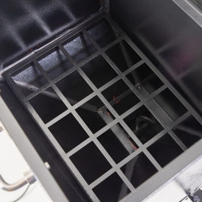 Image showing 6 th USSC Grills 890 sq. in. Stainless Steel Wood Pellet Grill and Smoker, Gray