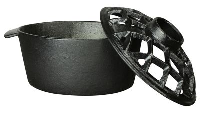 Image showing  Lattice Steamer, Black, 1 qt.