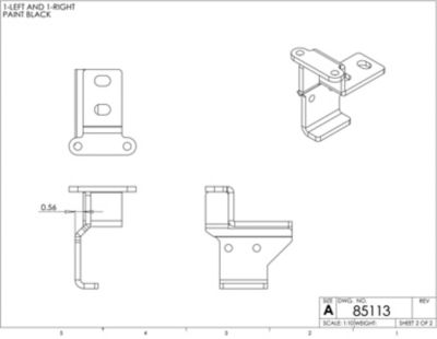 Image showing  Custom Truck Snow Plow Mount for 2007-2018 Toyota Tundra and 2006-2018 Toyota Sequoia