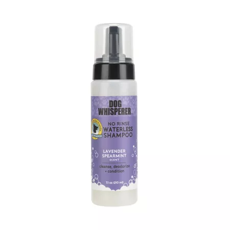 Dog Whisperer Waterless No-Rinse Pet Shampoo Lavender Mint Spear 7.5 fl ounces. Dog Shampoos & Conditioners