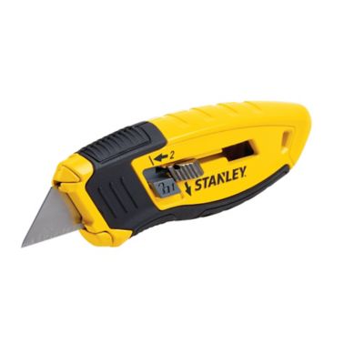 Stanley 2.4375 in. Control Grip Retractable Utility Knife