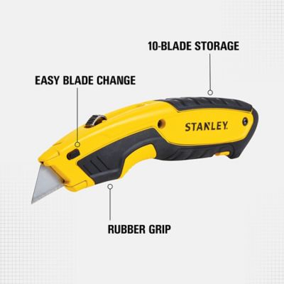 Image showing  2.4375 in. STHT 10479 Retractable Utility Knife