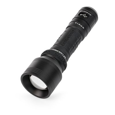 LUXPRO Rechargeable 1100 Lumen Focusing LED Flashlight