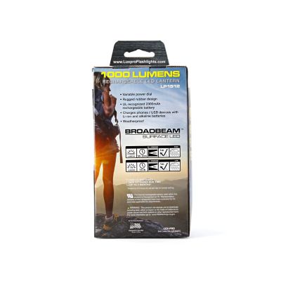 Image showing 6 th LUXPRO 1,100-Lumen Rechargeable LED Lantern