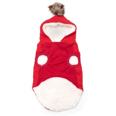 Image showing  Ohio State Buckeyes Pullover Cable Dog Hoodie