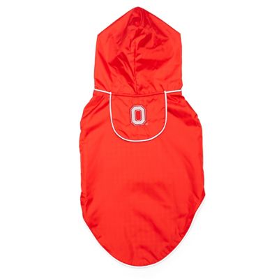 The License House Ohio State Buckeyes Dog Slicker Jacket