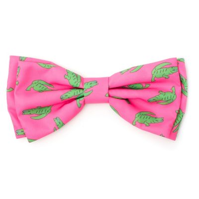 Worthy Dog Al The Gator Adjustable Bow Tie Pet Collar Accessory