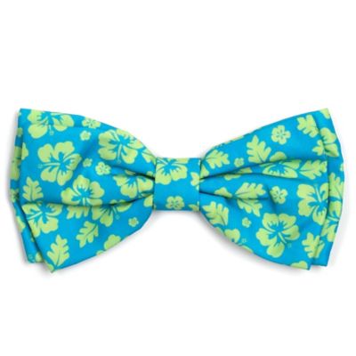 Worthy Dog Aloha Bow Adjustable Pet Bow Tie Pet Collar Accessory