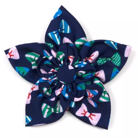 Dignified Dog Bow Tie Adjustable Flower Shaped Pet Collar Accessory Dog Bandanas Ties & Accessories