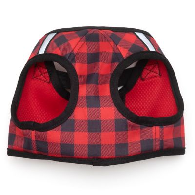 Image showing  Reflective Buffalo Check Plaid Sidekick Dog Harness Vest