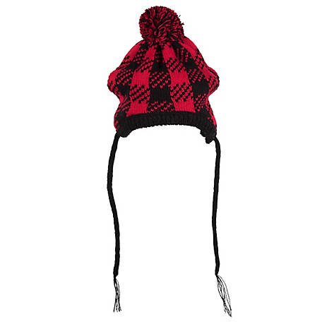 Worthy Dog Buffalo Knit Dog Hat