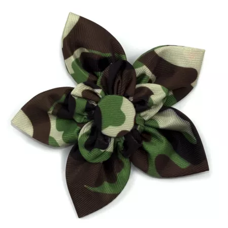 Worthy Dog Camo Flower Adjustable Pet Collar Accessory Dog Bandanas Ties & Accessories