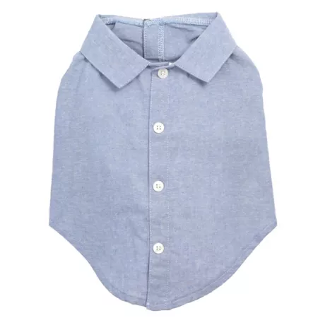 Worthy Dog Chambray Button-Down Dog Shirt Dog Shirts