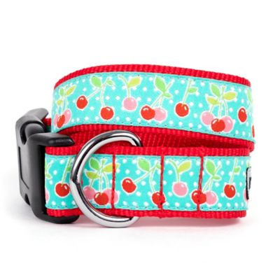 Worthy Dog Adjustable Cherries Dog Collar