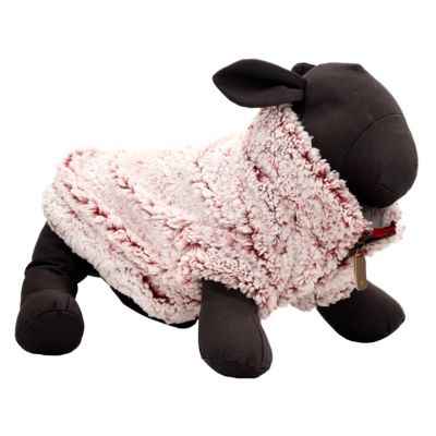 Image showing 1 th Worthy Dog Cozy Wubby Fleece Quarter-Zip Dog Pullover